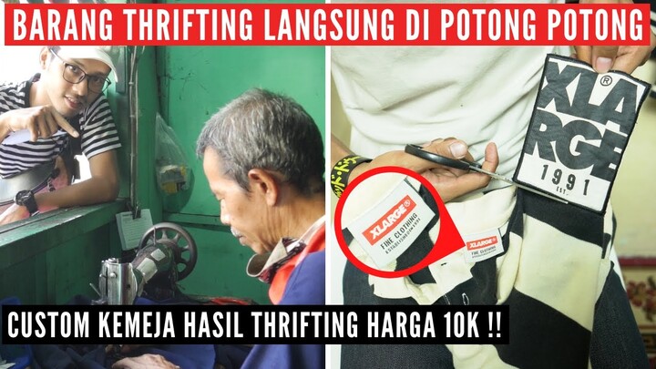 HASIL HUNTING THRIFTING LANGSUNG DI POTONG POTONG