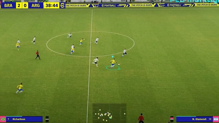 Game bóng đá eFootball 2022 - Brazil vs Argentina