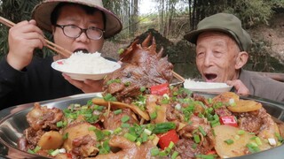 Membuat "tumis ayam jago" khas ChongQing yang pedas, enak dan bikin ketagihan