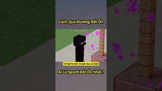 Khi Các Mobs Trong Minecraft Qua Đường Ở Việt Nam 🤣 #shorts