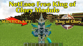 Minecraftเวอร์ชันมือถือฟรีในวังอี้โมดูลKingofGloryล้นหลาม ฟื้นฟูฮีโร่