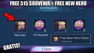 6 515 Souvenir and more in Mobile Legends Bang Bang