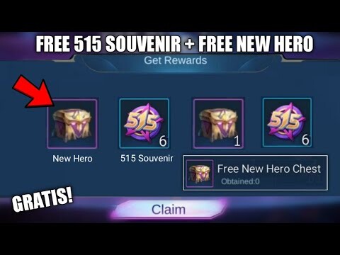 6 515 Souvenir and more in Mobile Legends Bang Bang