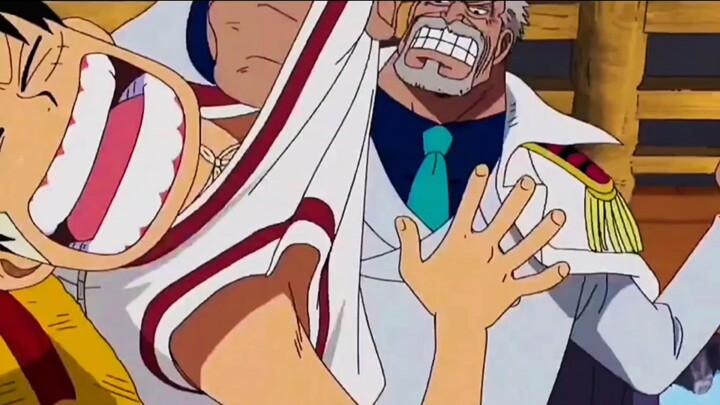 "Garp beating Luffy is as easy as beating his grandson"