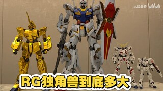 Rg独角兽到底有多大