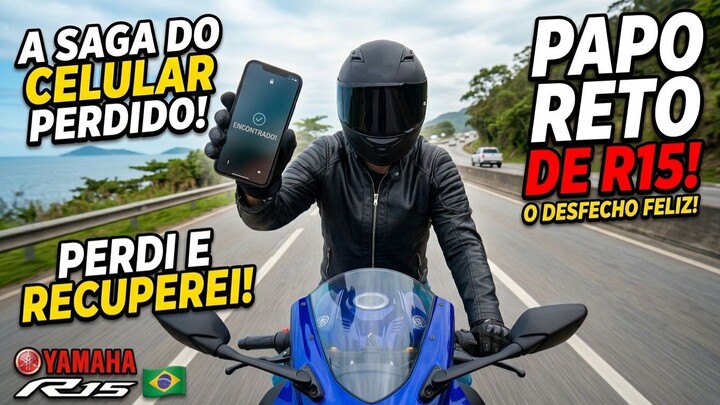 R15 ride: lost phone, ADHD brain, and empty roads