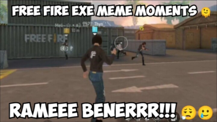 musuhnya terlalu bar bar untuk aku yang ngendokk😂 - Free fire meme exe moments 🫠