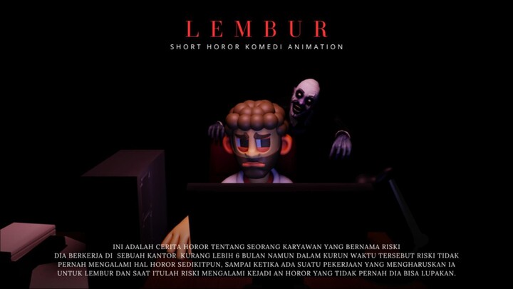 KEJADIAN HOROR SAAT LEMBUR - SHORT VIDEO HOROR ANIMATION