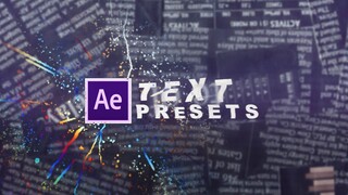 Creative Text Presets in After Effects | Tutorial Part 2