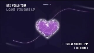 BTS World Tour: Love Yourself, Speak Yourself Commentary