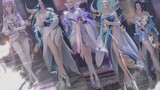 [Honor of Kings/4K MMD] Bringing five beautiful sisters to wish everyone a Happy New Year