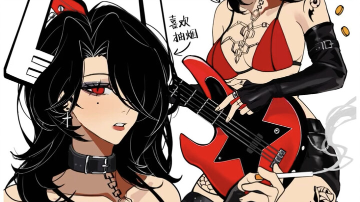 Rock Star and Her Little Fan