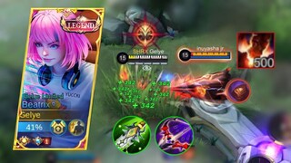 GELYE ONE HIT BEATRIX IS BACK!! SUPER AGGRESSIVE GAMEPLAY