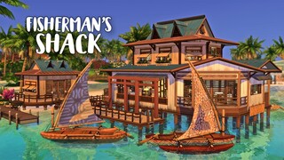 Fisherman's Family Home | SIMS 4 Stop Motion Build | No CC