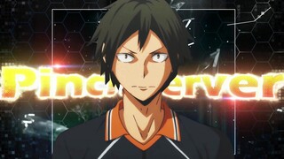 "It's that tricky floating ball again" - Volleyball Boy/Yamaguchi Tadashi