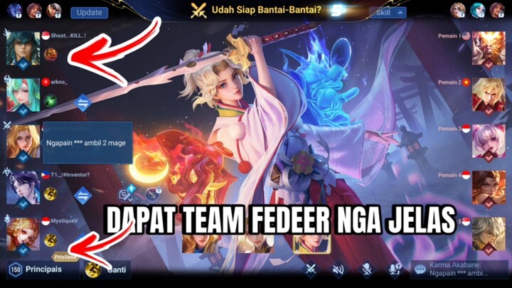 DAPAT TEAM FEDEER NGA JELAS