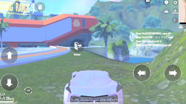 review car warp universe pubg mobile