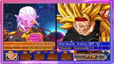 BARDOCK XENO SSJ 3 VS FUU REY OSCURO BERLANGSUNG SENGIT!!