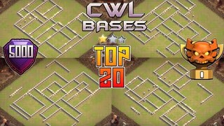 NEW TH11 WAR BASE + LINK | NEW BEST TOP 20 TH11 WAR BASE DESIGN | CLASH OF CLANS