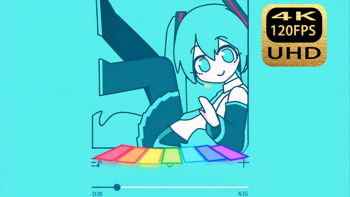 [4K 120 เฟรม] มิกุมิกุ เพลย์ลิสต์ วี3.9-ช่อง