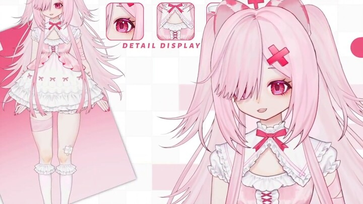 [Live2d Free Model] ป่วยมั้ย เข้ามาดูหน่อยสิ~