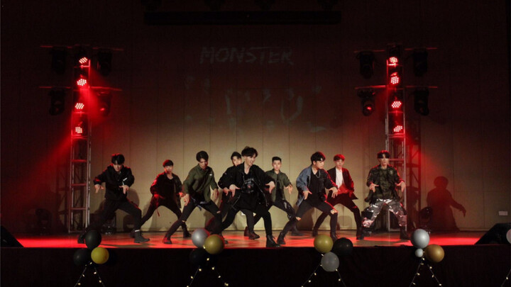 Love shot - EXO Tim Tari Kpop Dongguan Institute of Technology City College menampilkan ulang