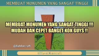 MEMBUAT MONUMEN YANG SANGAT TINGGI ❓❓❗❗