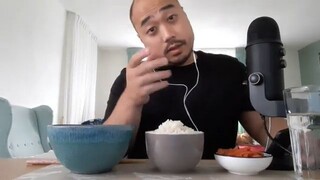 ASMR Shanghai Bok Choy, Kimchi & Rice