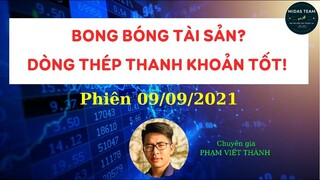 Chứng Khoán Hôm Nay 09/09: Bong Bóng Tài Sản Có Dấu Hiệu Xuất Hiện? |  Thép Duy Trì Thanh Thoản Tốt