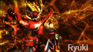 Kamen Rider Ryuki (Versi AS) Koleksi Transformasi Pengendara Penuh