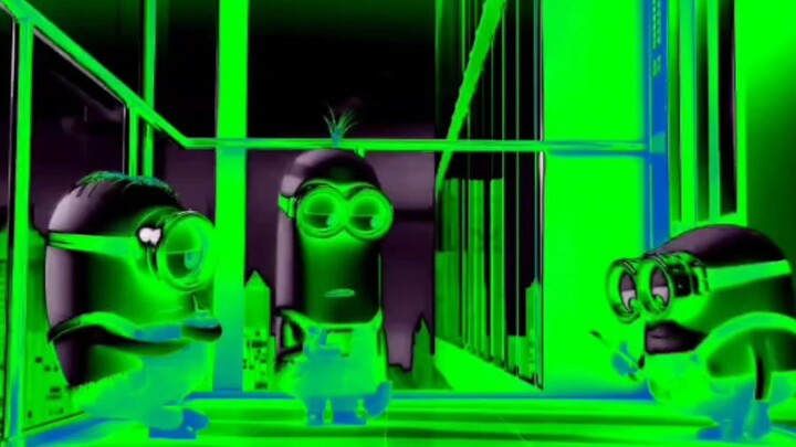 Minions have smartphones (Gamavision effects)