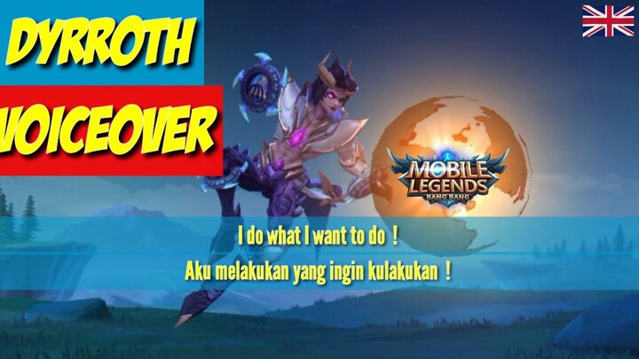 Dyrroth Voiceline Mobile Legends