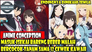 MASUK ISEKAI BARENG BEBEB MALAH BERCOCOK TANAM SAMA 12 CEWEK KAWAII - ALUR CERITA ANIME