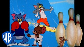 Tom & Jerry | Sports Day! 🎾 | Classic Cartoon Compilation | @wbkids​