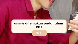 manusia sebelum mengenal anime?