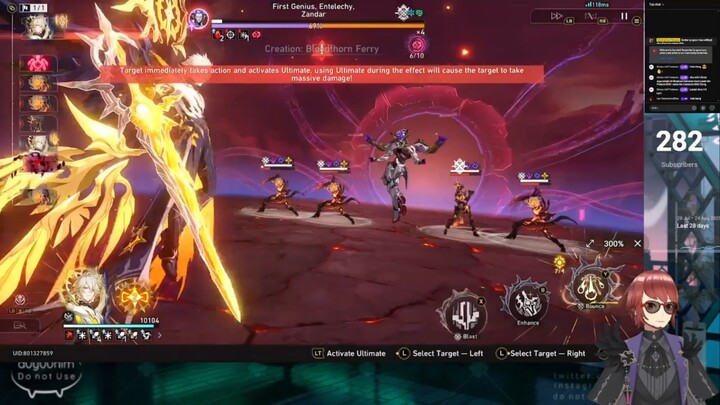 Honkai Star Rail gameplay patch 3.5 boss battle 2 #phainon #hsr #mainstory