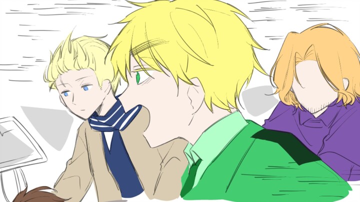 【aph/Handwritten/Sea Power Group】دكتور...هل يوجد طبيب هنا؟!