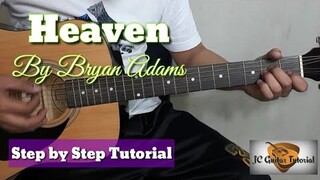 Heaven - Bryan Adams Guitar Chords (Guitar Tutorial)