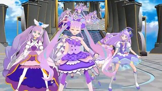 【MMDプリキュア】紫キュア5人でアッパーチューン