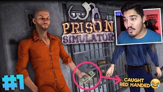 PRISON SIMULATOR | New Job As A PRISON GUARD! #1