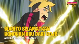 Boruto Menyelamatkan Konohamaru Dari Kashin Koji Dengan Karma! | Boruto Sub Indo