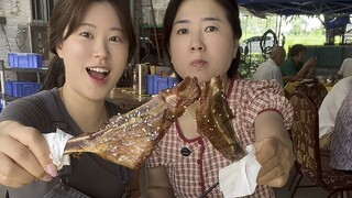 韩国人第一次带妈妈去广东顺德啦！体验顺德农家饭馆