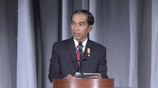 President Jokowi Delivers Speech at Gala Hosted by USINDO, US Chamber, and USABC (2015.10.26)