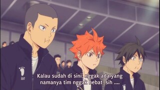 Haikyu, pertahanan tim Nekoma