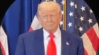 Trump晚宴，放眼望去全是华人，老川的表情🤣