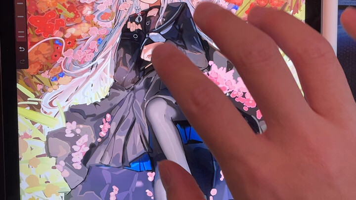 الطلاء السميك يكون هكذا.