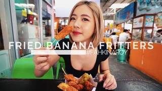 พระเจ้าช่วยกล้วยทอด อร่อยสุดที่เคยกินมา | CRISPY CRUNCHY FRIED BANANA FRITTERS! | #FKA | ENG SUB