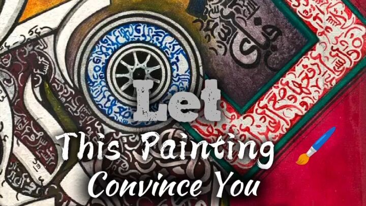 Original Handmade Calligraphy Painting.