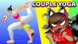 I TRY 100 Levels Of Couple Yoga...BUT It Can't Even