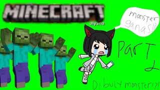 /di kerubunin monster ganas!? \ Minecraft Indonesia